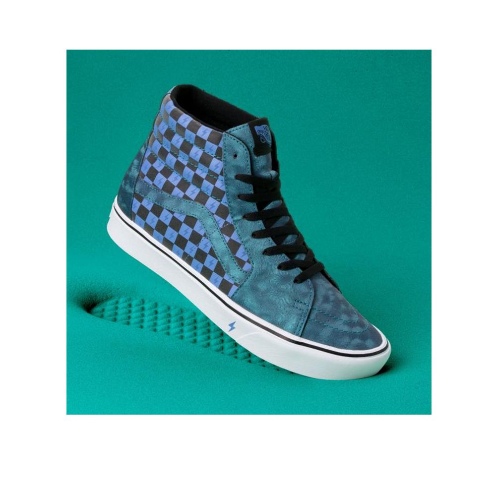 Comfycush Sk8 Harry Potter Vans Blue Vans Harry Potter X Comfycush
