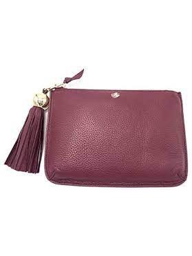 Tory Burch Women's Tassel Crossbody Bag Imperial Garnet 50671 609.