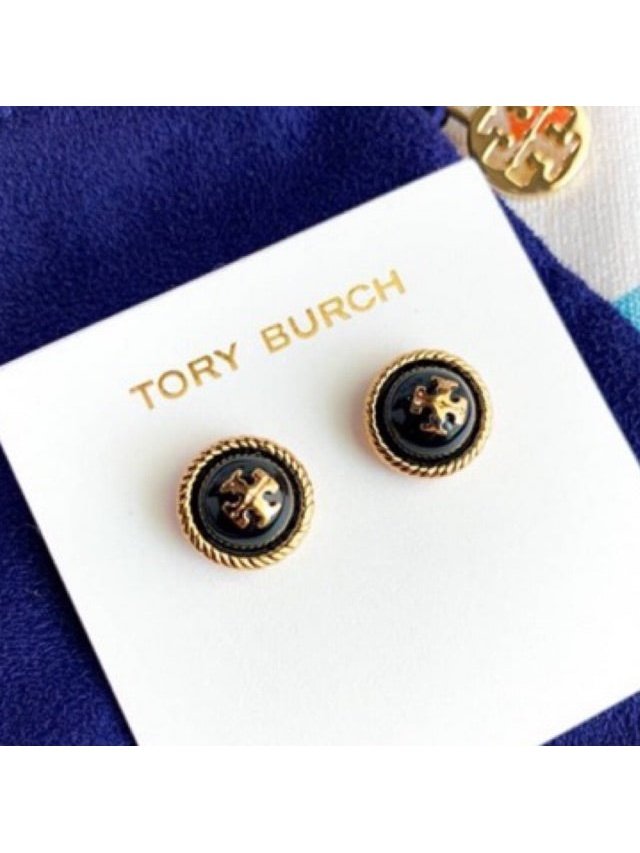Tory Burch Women's Rope Logo Stud Earring 50709 010.