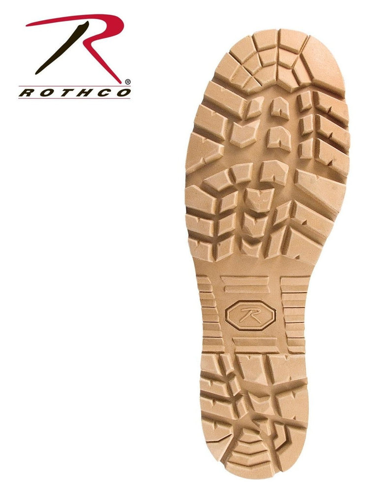 Rothco G.I. Type Sierra Sole Tactical Boots Desert Tan 5257.