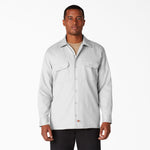 Dickies Men's Long Sleeve Work Shirt White 574WH