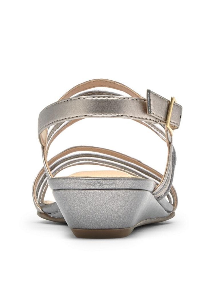 Rockport Total Motion Zandra Mesh Sandal Metallic CI0015.