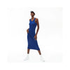 Lacoste Women's Long Ribbed Cotton Dress Methylene EF5480-51 F9F.