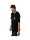 Obey Floral Globe Classic Tee Black 163002312.