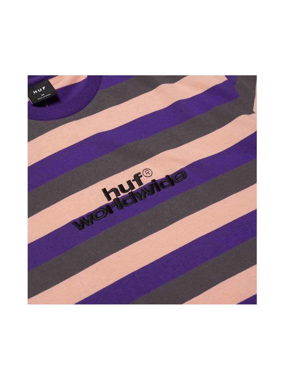 Huf Cruz Knit Shirt Coral Pink KN00239.