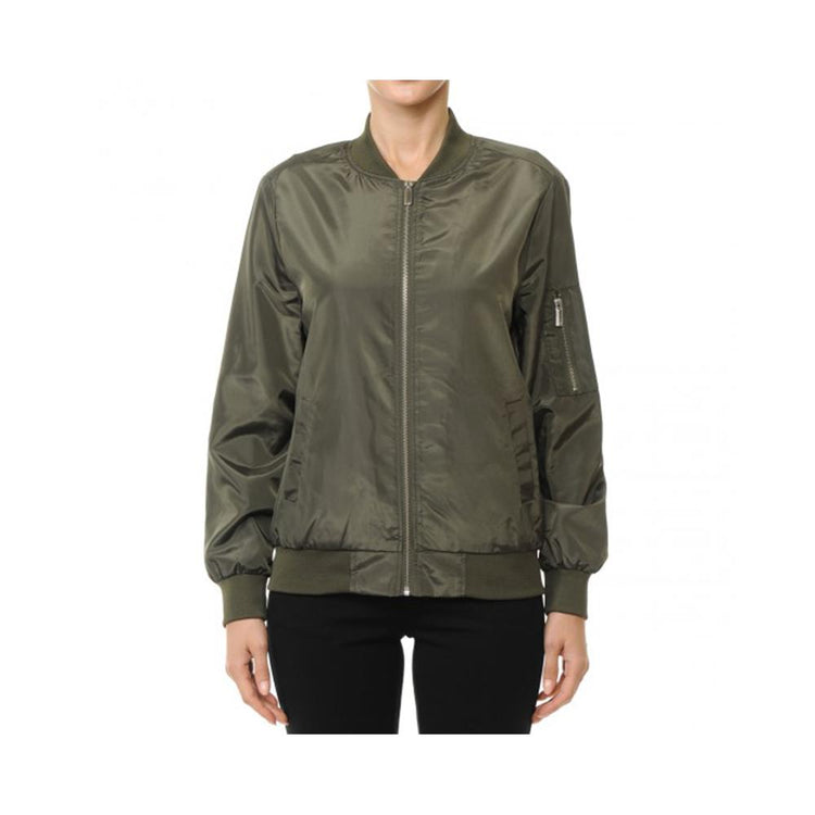 Jobber Lightweight Bomber Jacket Olive 69420.