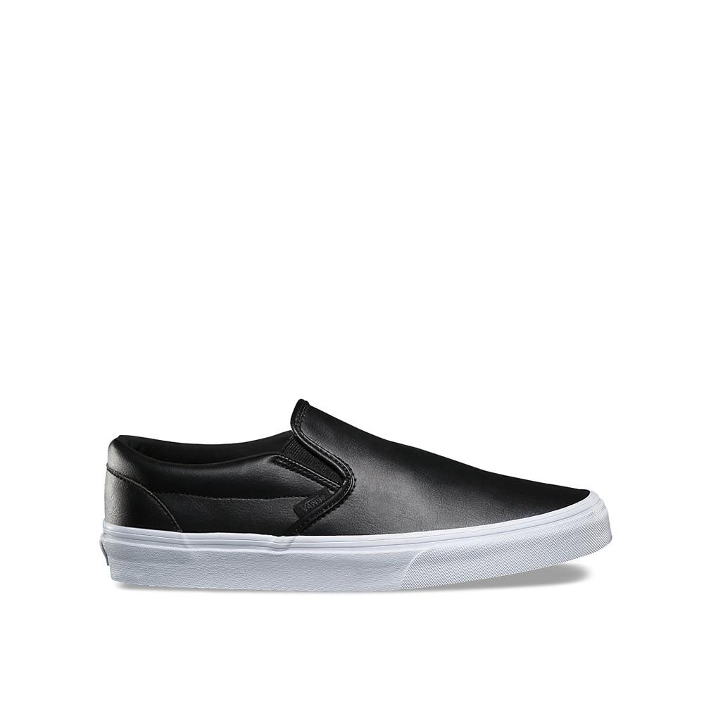 White tumble slip on on sale vans