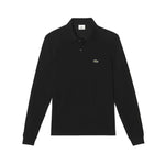 Lacoste Mens Long Sleeve Classic Pique Polo Black L1312-51 031.