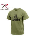 Rothco Don't Tread On Me T-Shirt Olive Drab 67707.