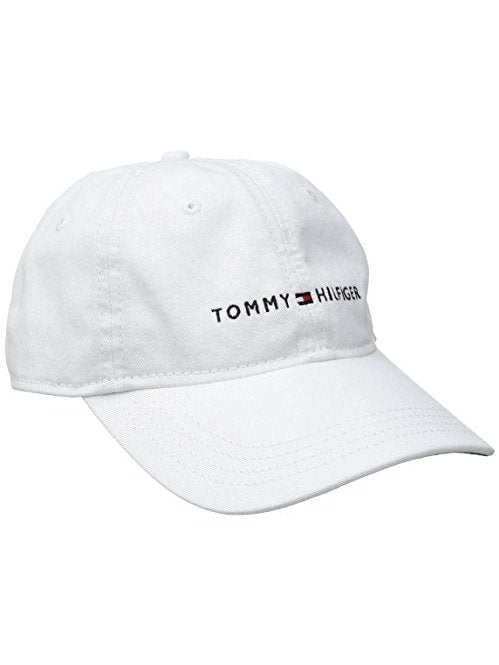 Tommy Hilfiger Unisex AM Hilfiger Logo Cap Classic White 6941823 100