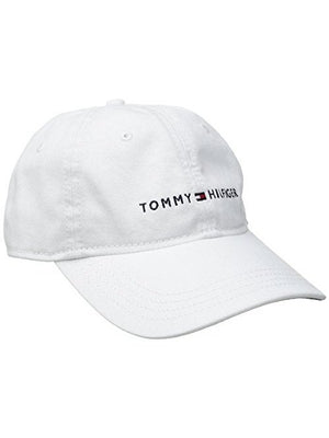 Tommy Hilfiger Unisex AM Hilfiger Logo Cap Classic White 6941823 100.