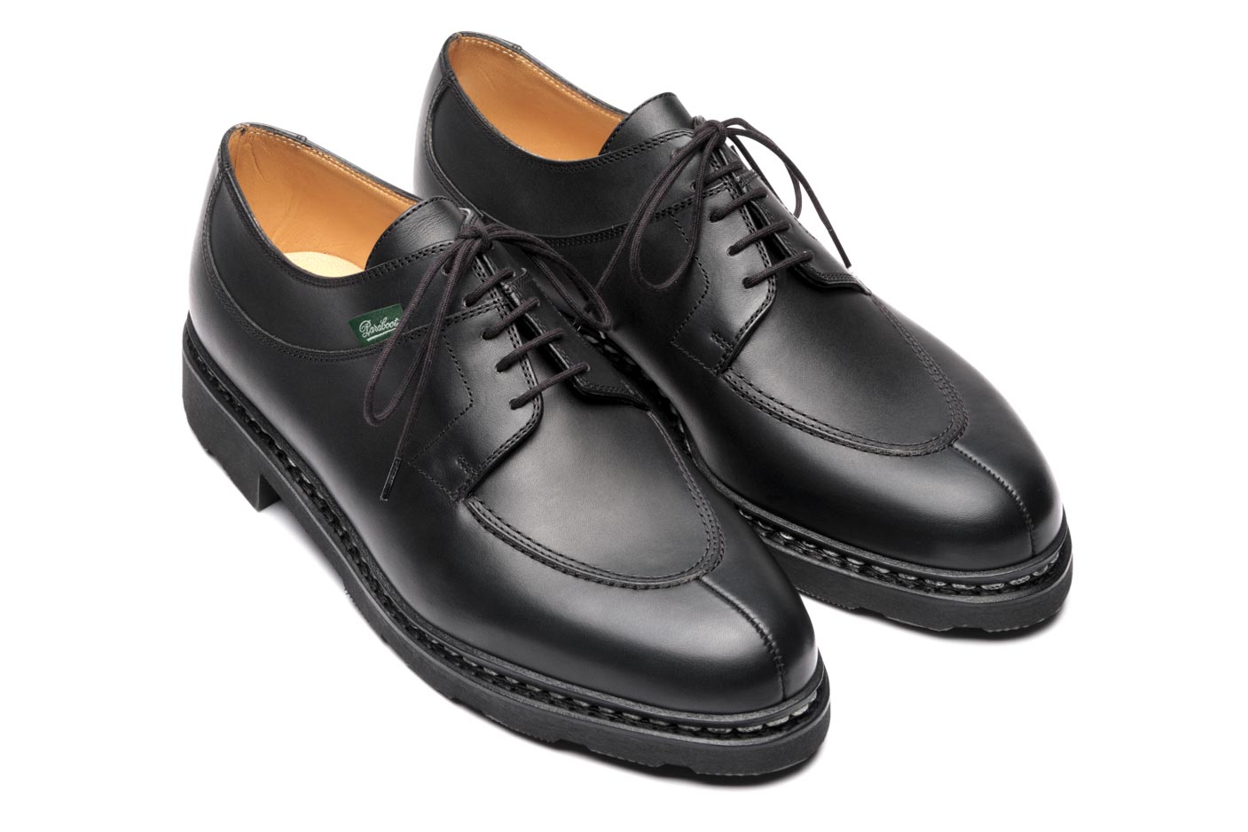 Paraboot Men's Chambord Derby Shoes Noir 710709.
