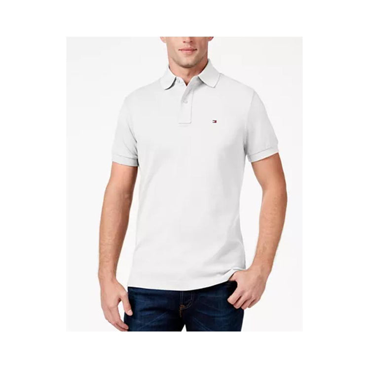 Tommy Hilfiger Men's Ivy Polo Shirt Bright White 863521684 / 7803120 100.