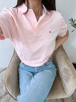Tommy Hilfiger Men's Richard Short Sleeve Polo Cf Pink Dust 78J8750 691