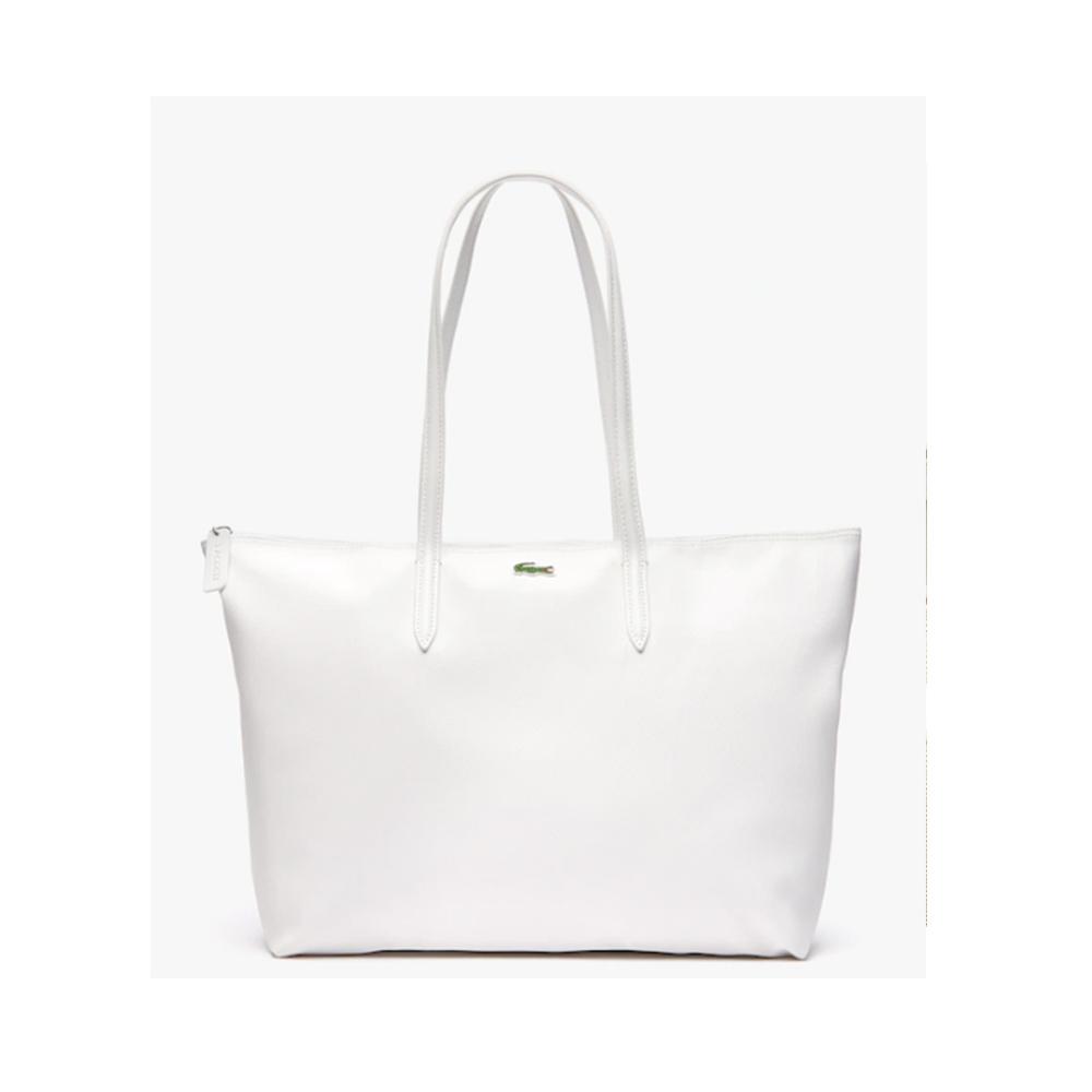 Lacoste L.12.12 Concept Large Shopping Bag Bright White NF1888PO-001.