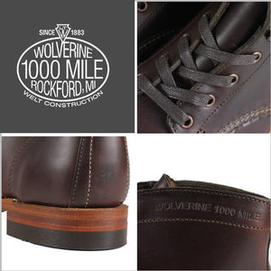 Wolverine 1000 Mile Boot BROWN W5301.