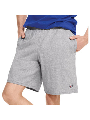 Champion Men's Jersey Shorts With Pockets Oxford Grey 85653 806.