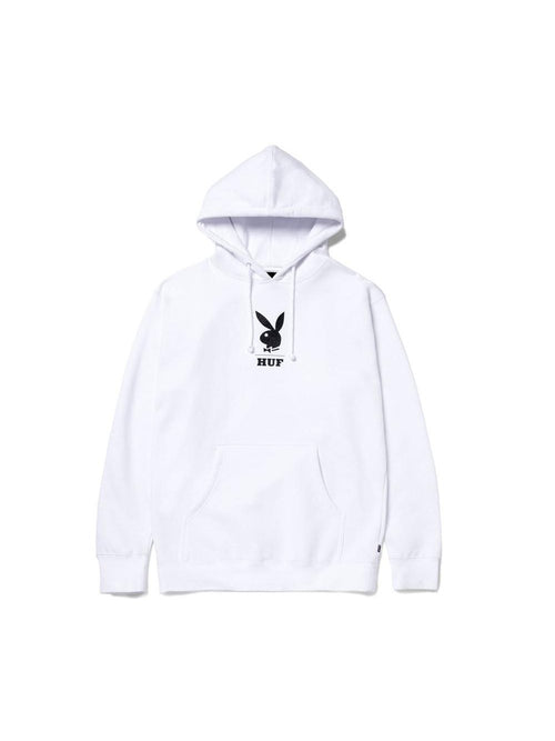 Huf X Playboy May88 Cover Pullover Hoodie White - APLAZE