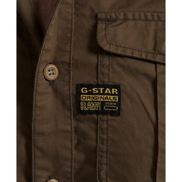 G STAR RAW NEW ATHAN SHIRT L/S WILD OLIVE   83014.2374.1866.