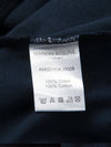 Maison Kitsune Men's Fox Head Patch Classic T-Shirt Navy AM00103KJ0008 P480.