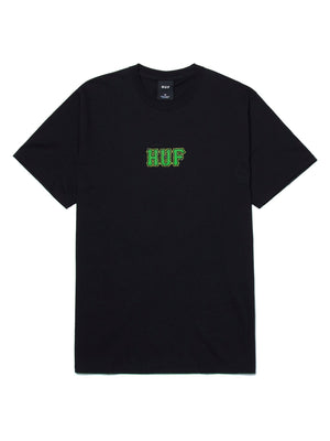 Huf Mens Amazing H Short Sleeve T-Shirt Black TS01636.