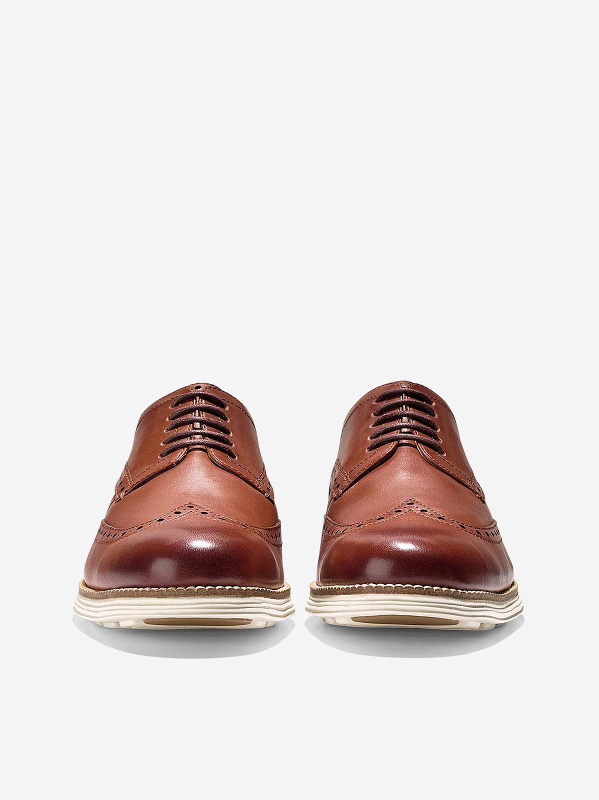 Cole Haan Men's Original Grand Wingtip Oxford Shoes Woodbury/Ivory C20778.