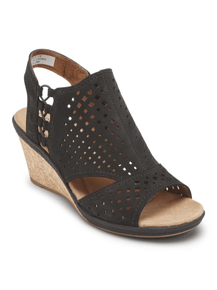 Rockport cobb hill cheap janna perforated wedge sandal