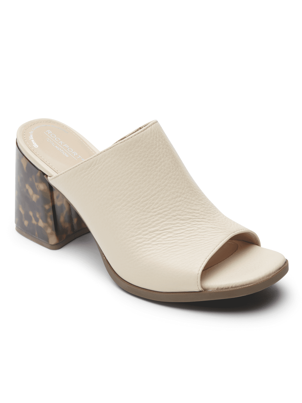 Rockport Womens Total Motion Amara Slide Eggshell CI0890.