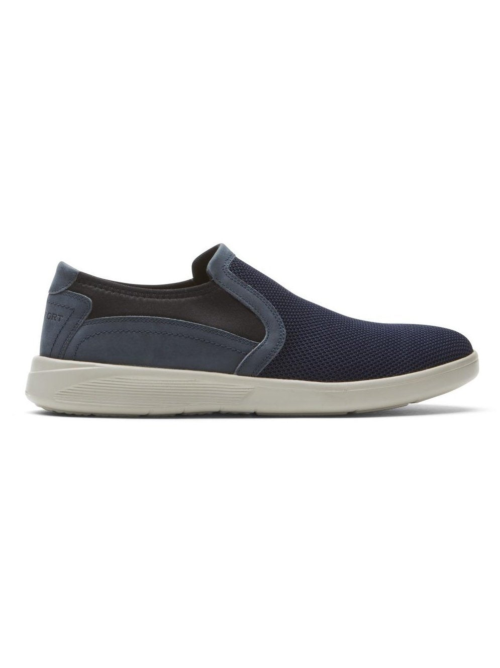 Rockport Men's Caldwell Twin Gore Slip-On Navy Mesh Leather CI3169.