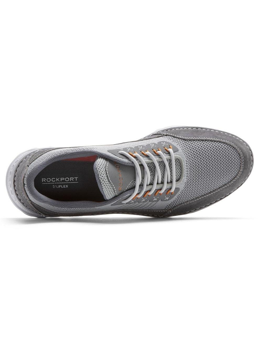 Rockport Men's Rocsports Sneaker Grey Mesh Suede CI3199.