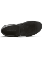 Rockport Aravon Women's Duxbury T-Strap Sandal Black Multi CI4090.