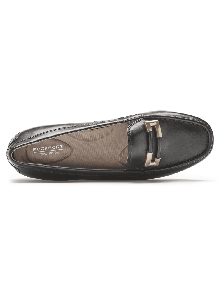 Rockport Women's Total Motion Driver Ornament Loafer Black CI4643.