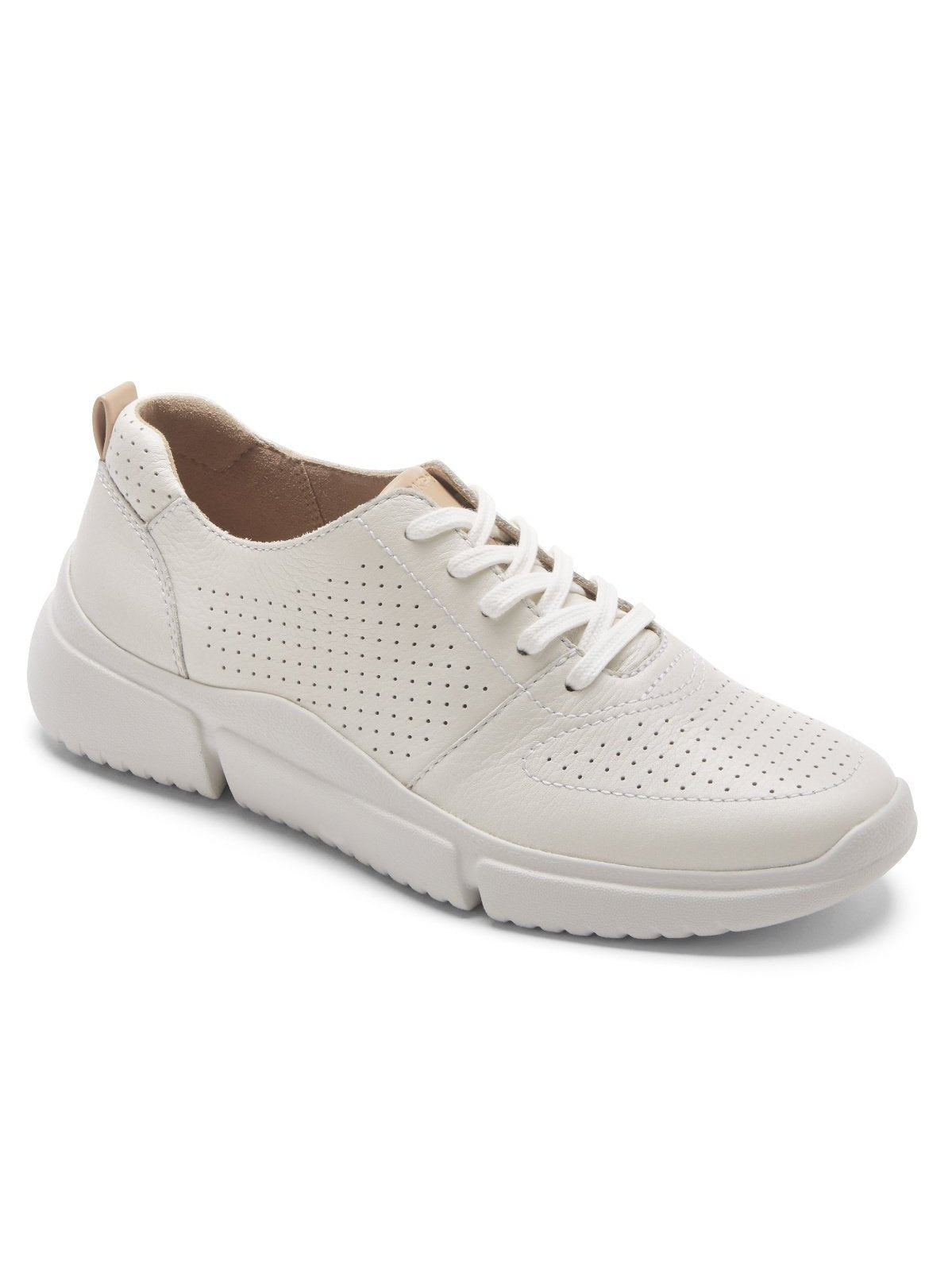 Rockport Women's R-Evolution Washable Lace-Up Sneakers White Washable CI5132.
