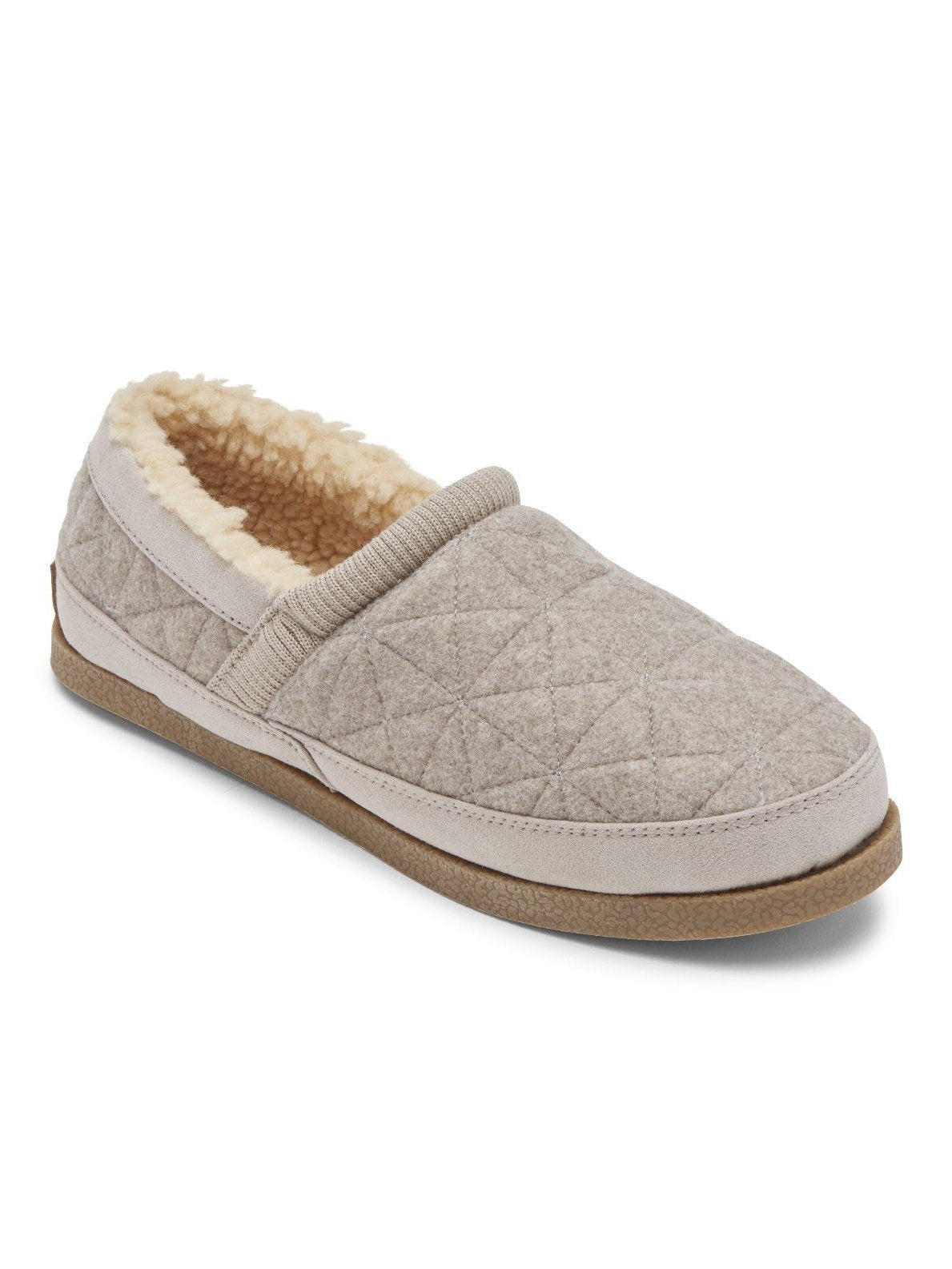 Rockport Women's Trutech Veda Moc Slipper Taupe Grey CI5891.