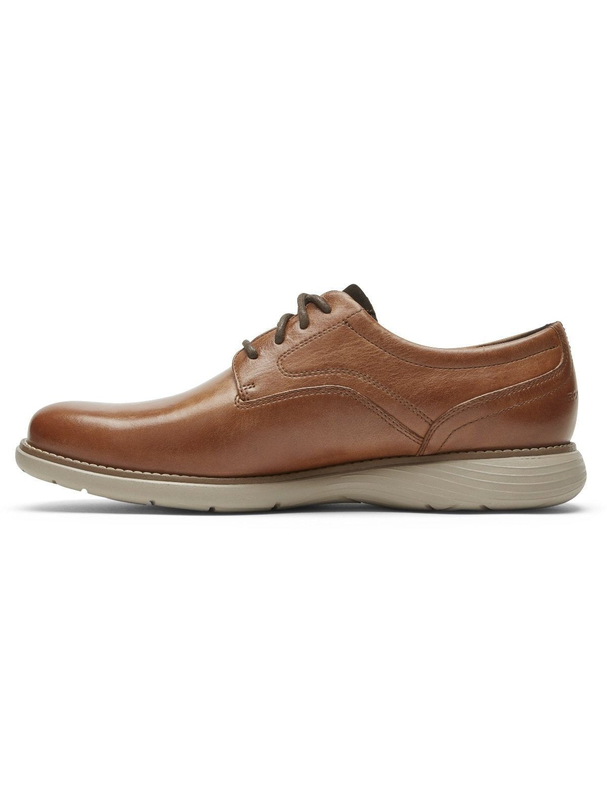 Rockport Men's Garett Plain Toe Oxford Shoes Caramel CI6143