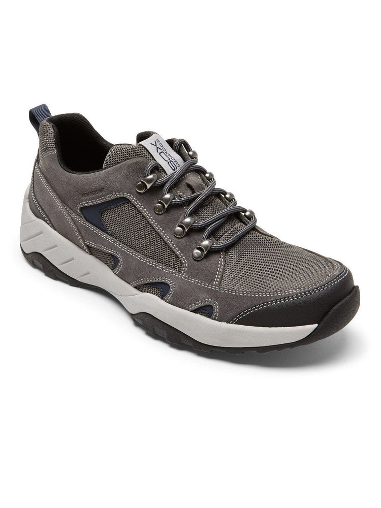 Rockport Men's XCS Riggs Trekker Sneakers Steel Grey Suede/Mesh CI7598.