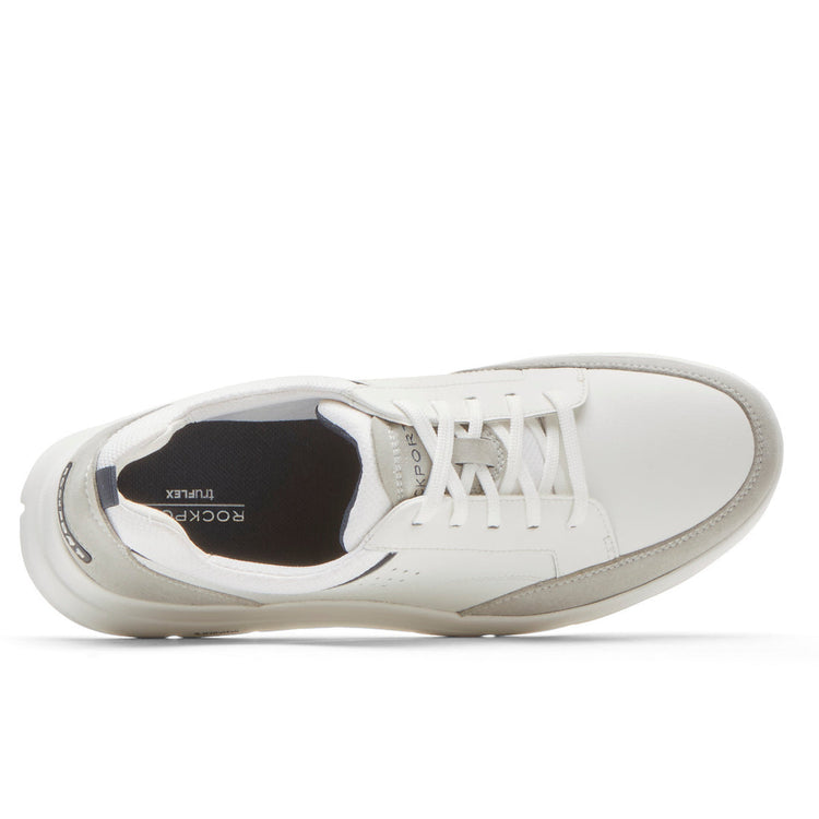 Rockport Men's Truflex Cayden Sneakers White Leather/Vapor CI7678.