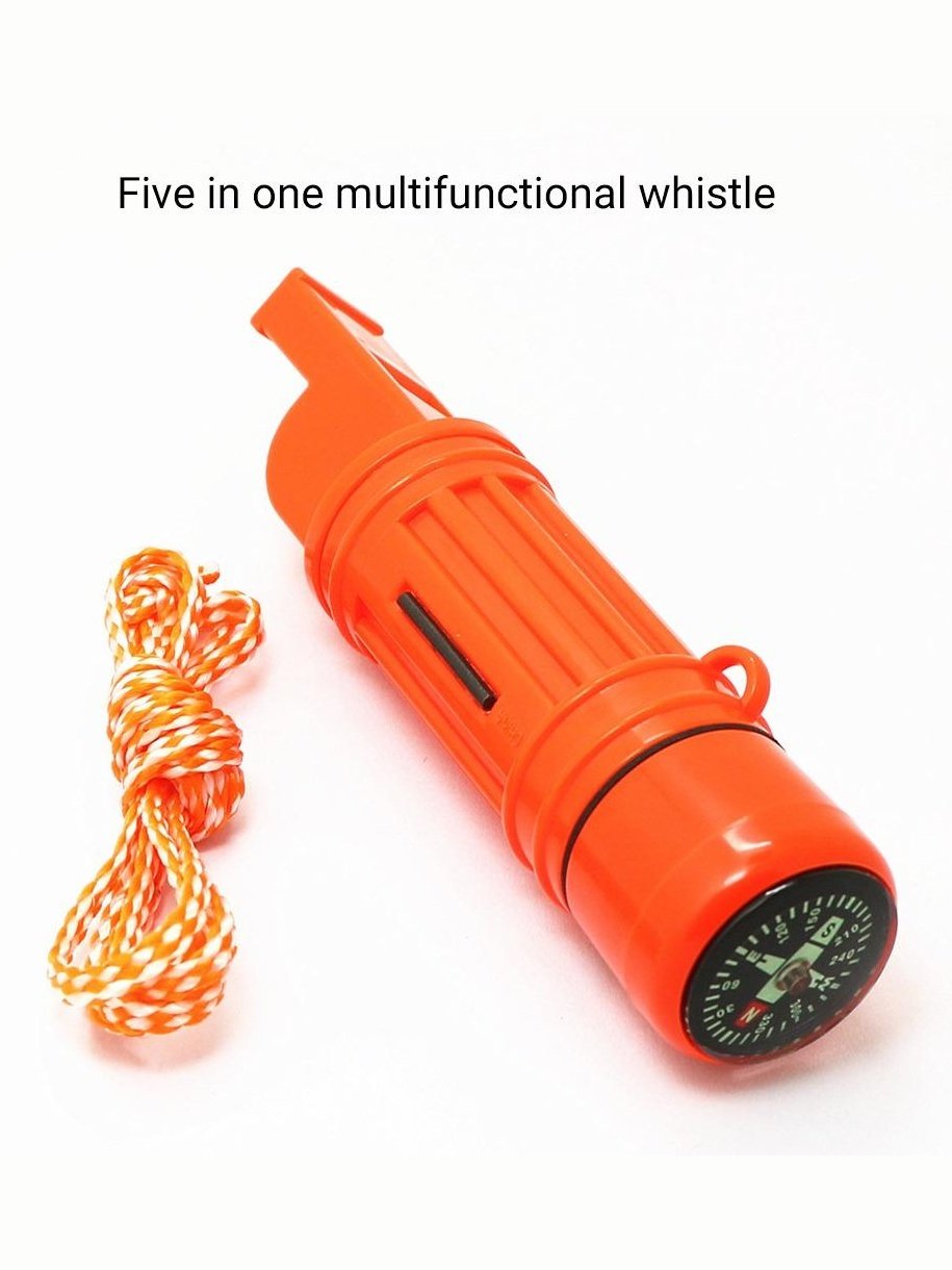 Rothco Deluxe 5-in-1 Survivor Tool Orange 8405.