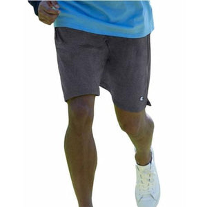 Champion Long Mesh Men'S Shorts With Pockets Granite Heather 81622.
