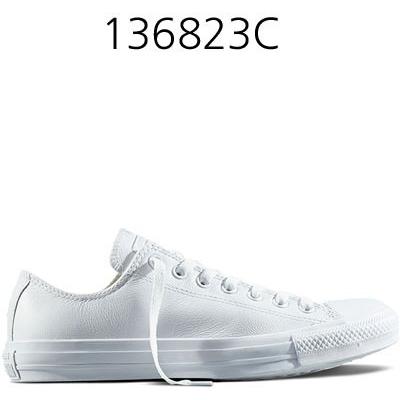 CONVERSE Chuck Taylor All Star Leather Low Top White 136823C.