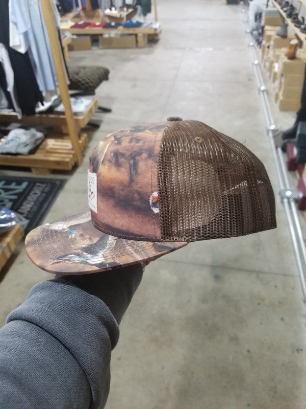 Diamond Supply Company Woodland Trucker Snapback Brown D15DHA05.