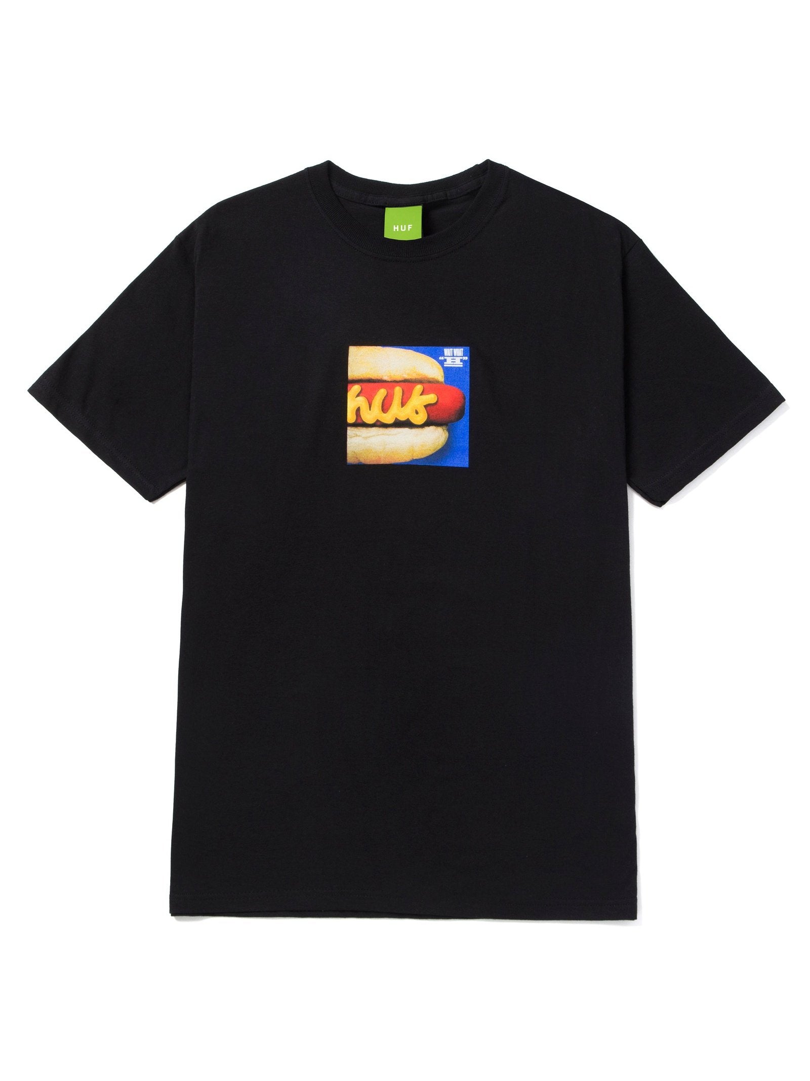 Huf Mens Dirty Water Dog Short Sleeve T-Shirt Black TS01732.