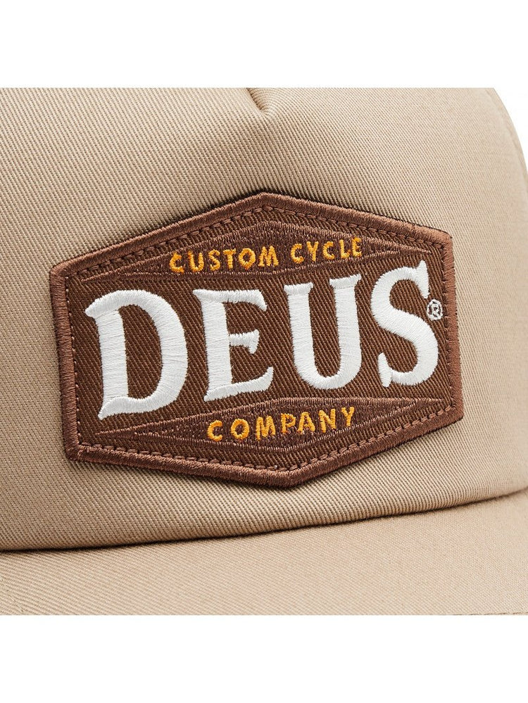 Deus American Twin Trucker Cap Tobacco DMA207534.