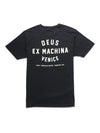 Deus Men's Venice Skull T-Shirt Black DMH31645C.