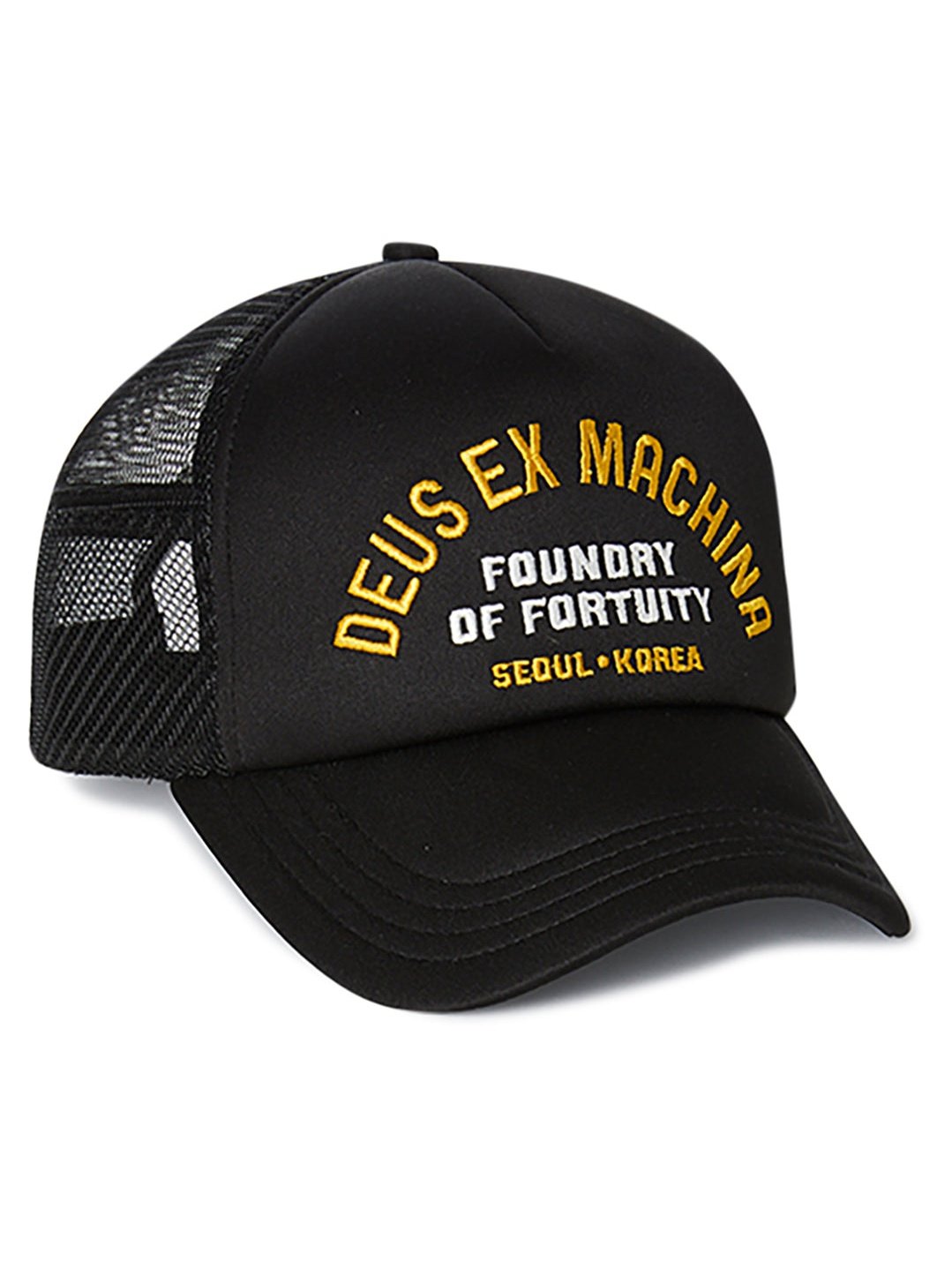 Deus Fortuity Trucker Cap Black DMP2271536.