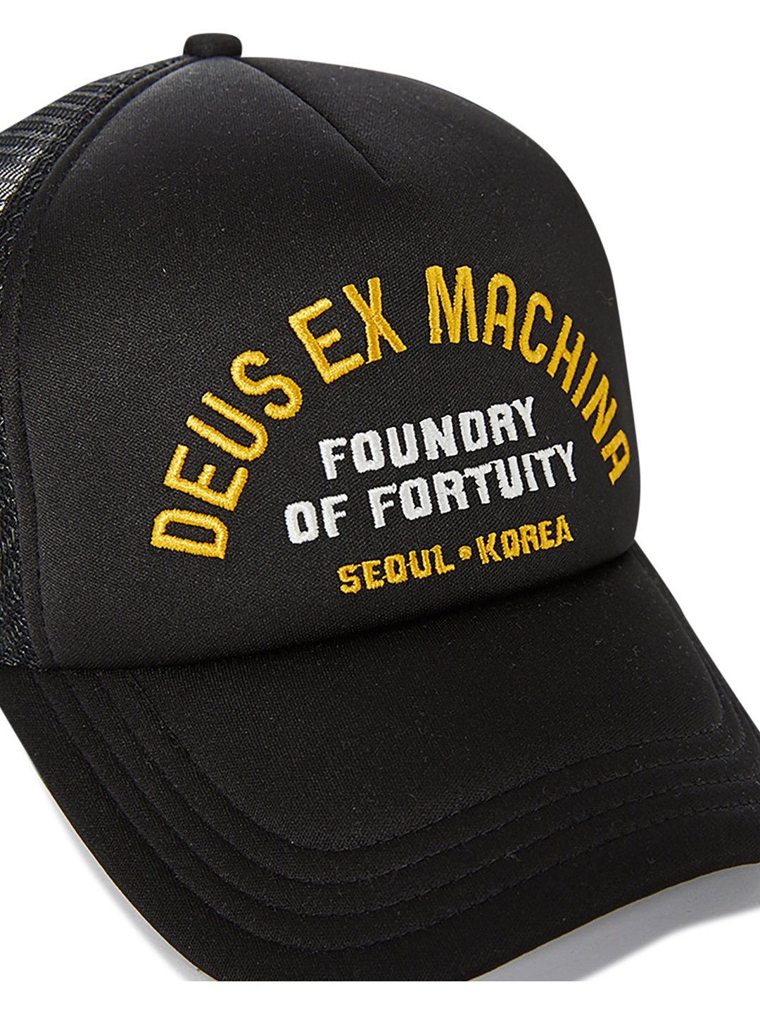 Deus Fortuity Trucker Cap Black DMP2271536.