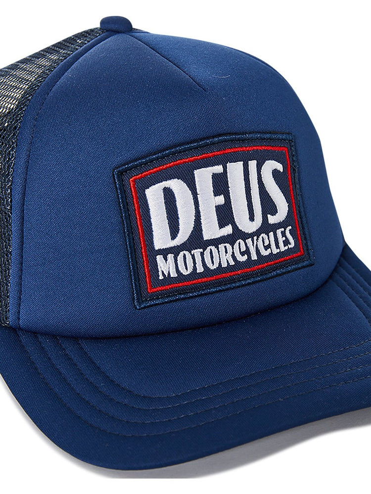 Deus Crimson Trucker Cap Navy DMP2271541.