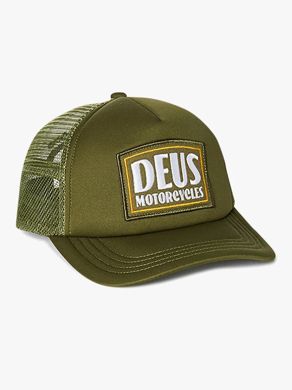 Deus Crimson Trucker Cap Olive DMP2271541.