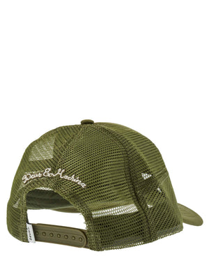 Deus Crimson Trucker Cap Olive DMP2271541.