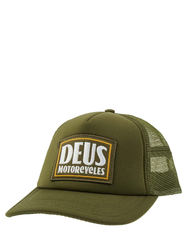 Deus Crimson Trucker Cap Olive DMP2271541.